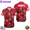 Kansas City Chiefs Dangerous Smiling Skull Hawaii Shirt and Shorts Summer