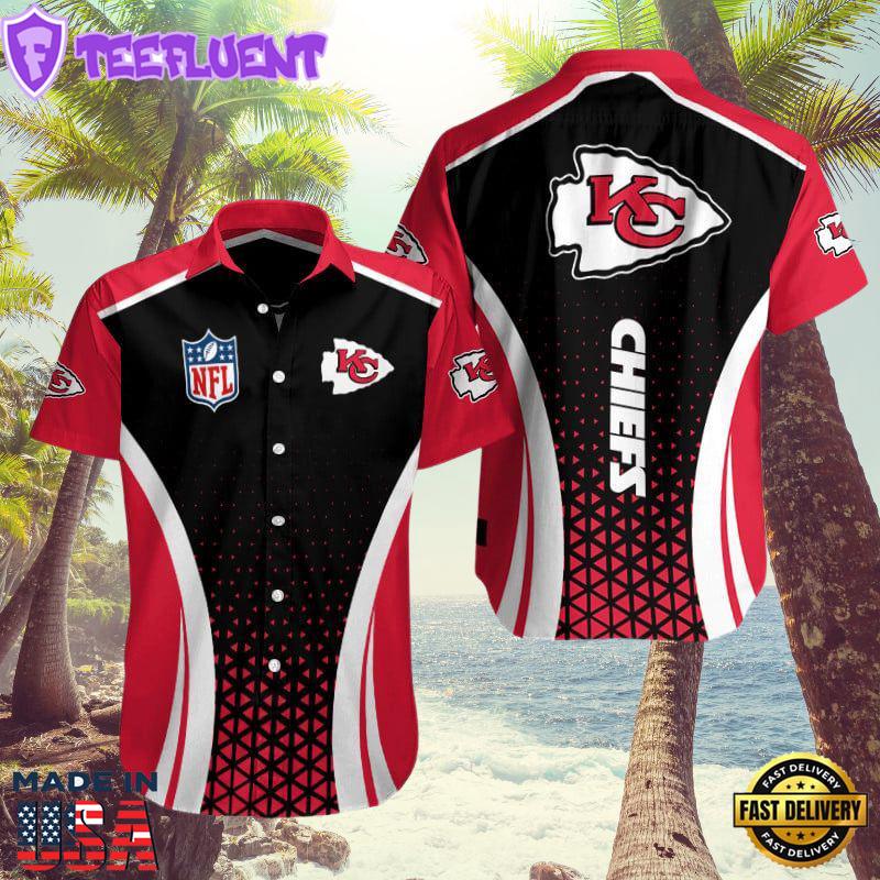 Kansas City Chiefs Dynamic Gradient Hawaiian Shirt