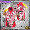 Kansas City Chiefs Floral Pattern Hawaiian Shirt