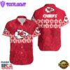 Kansas City Chiefs Flower and Logo Hawaiian Shirt and Shorts Summer