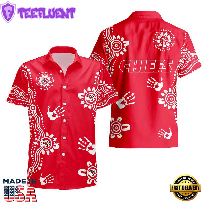 Kansas City Chiefs Hawaii Shirt and Shorts Summer NEW020310