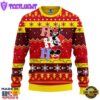 Kansas City Chiefs HoHoHo Mickey Christmas Ugly Sweater