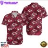 Kansas City Chiefs Leaf and Logo Hawaii Shirt and Shorts Summer NLA003410