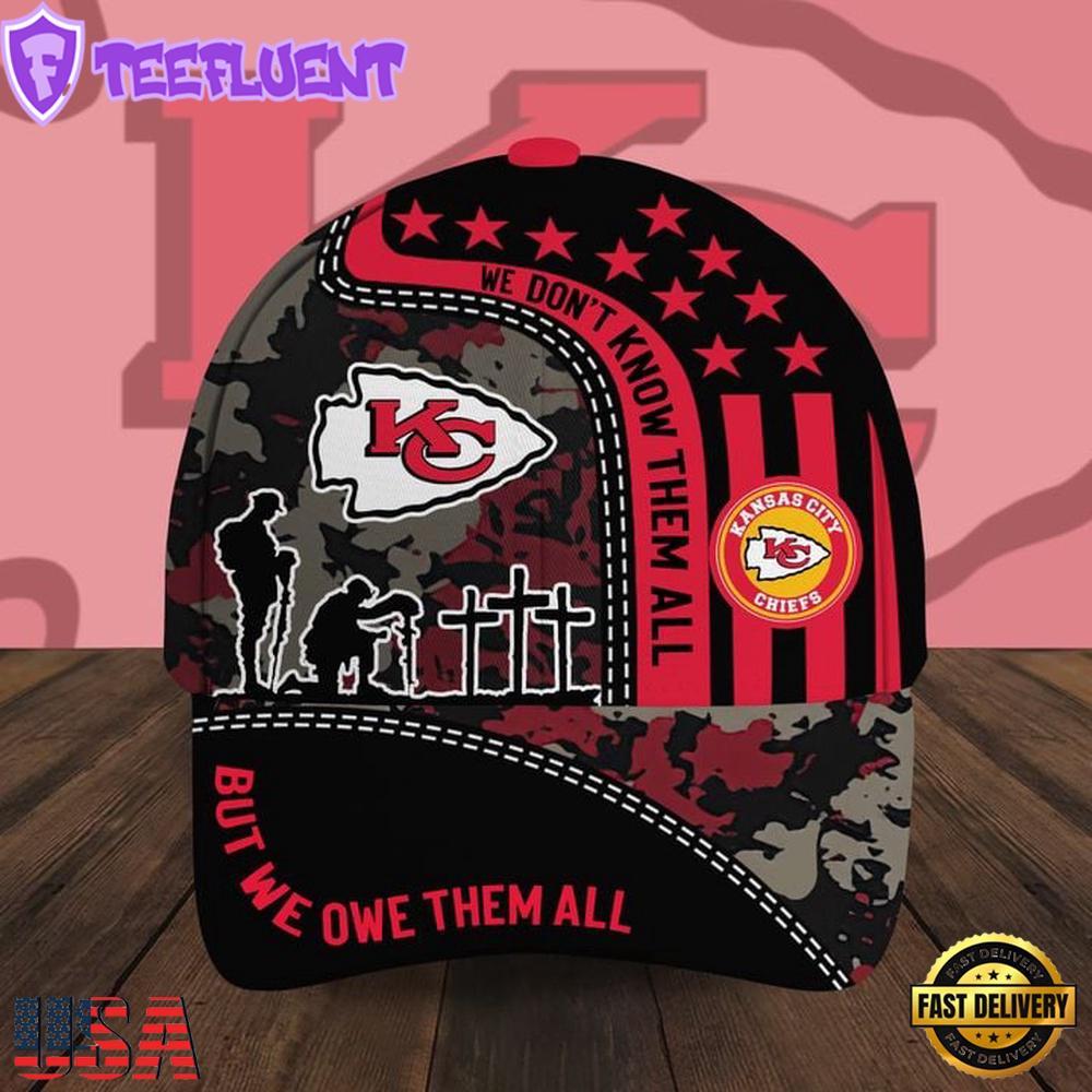 Kansas City Chiefs Memorial Day NFL Team Baseball Cap