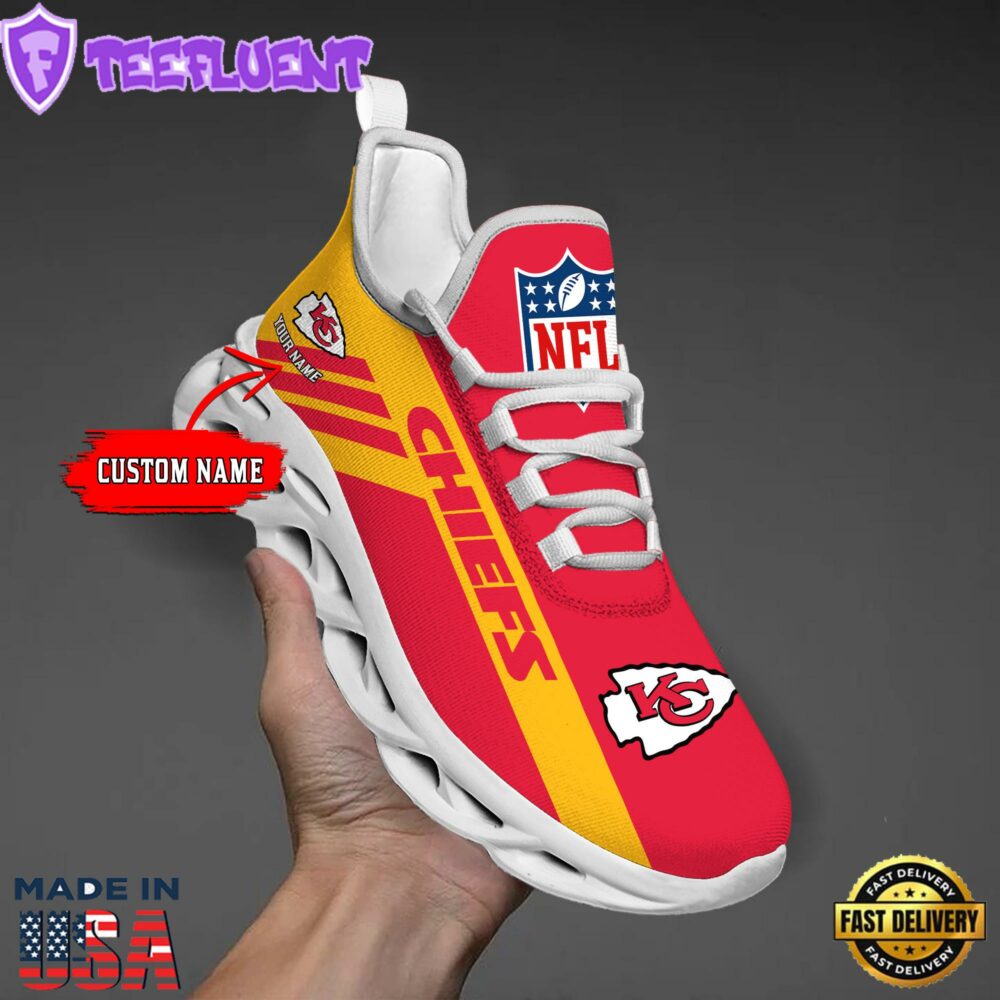 Kansas City Chiefs NFL Clunky Max Soul Shoes Personaliz