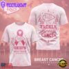 Kansas City Chiefs NFL Hope Strength Support Breast Cancer 3D T-Shirt