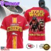 Kansas City Chiefs NFL This Is The Way Star Wars 3D T-Shirt For Fans