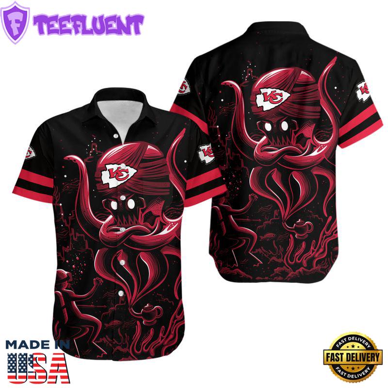 Kansas City Chiefs Octopus Hawaiian Shirt Summer
