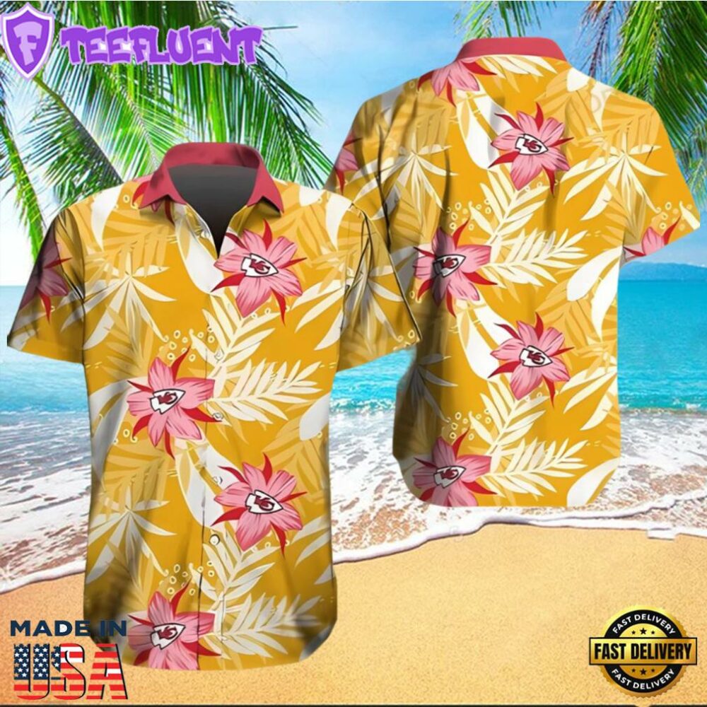 Kansas City Chiefs Pistil Hawaiian Shirt