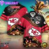 Kansas City Chiefs Red Black Hawaiian Shirt