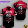 Kansas City Chiefs Red Skull Hawaiian Shirt