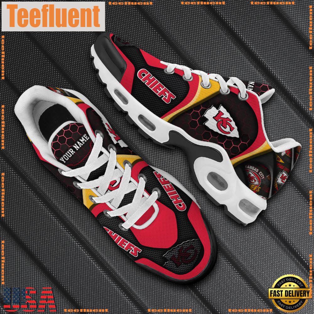 Kansas City Chiefs Tn Shoes Personalized Your Name, Football Team Shoes