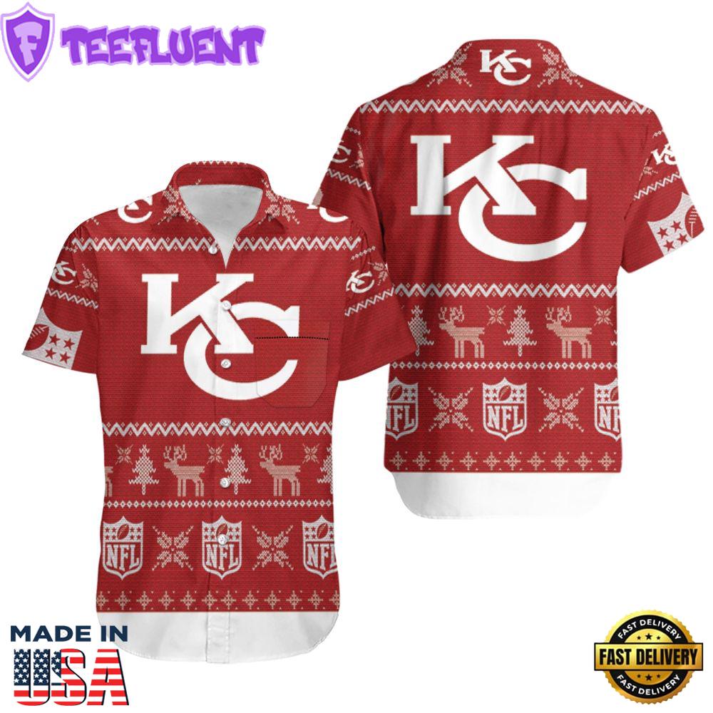 Kansas City Chiefs Ugly Sweater hawaiian Shirt