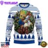Kansas City Royals Groot Hug Christmas Ugly Sweater Sport For Fan