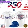 Kansas City Royals USA 250th Anniversary American Pride Baseball Jersey