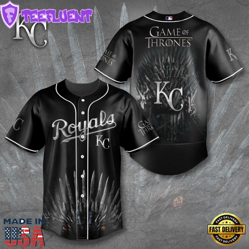 Kansas City Royals x Game of Thrones Baseball Jersey