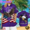 Kansas State Wildcats Eagle US Flag Hawaiian Shirt