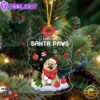 Keeshond Christmas Ornament, Gift For Christmas