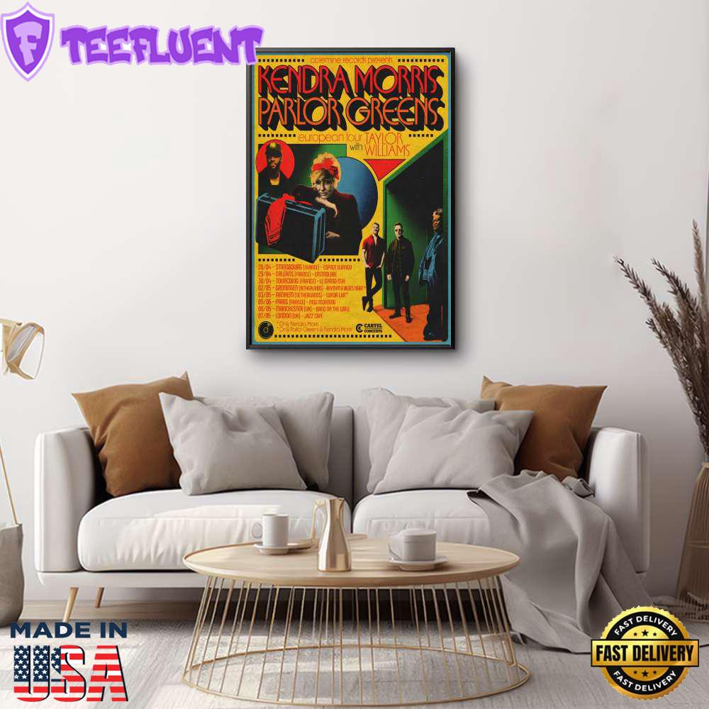 Kendra Morris And Parlor Greens Tour 2026 Alert Poster