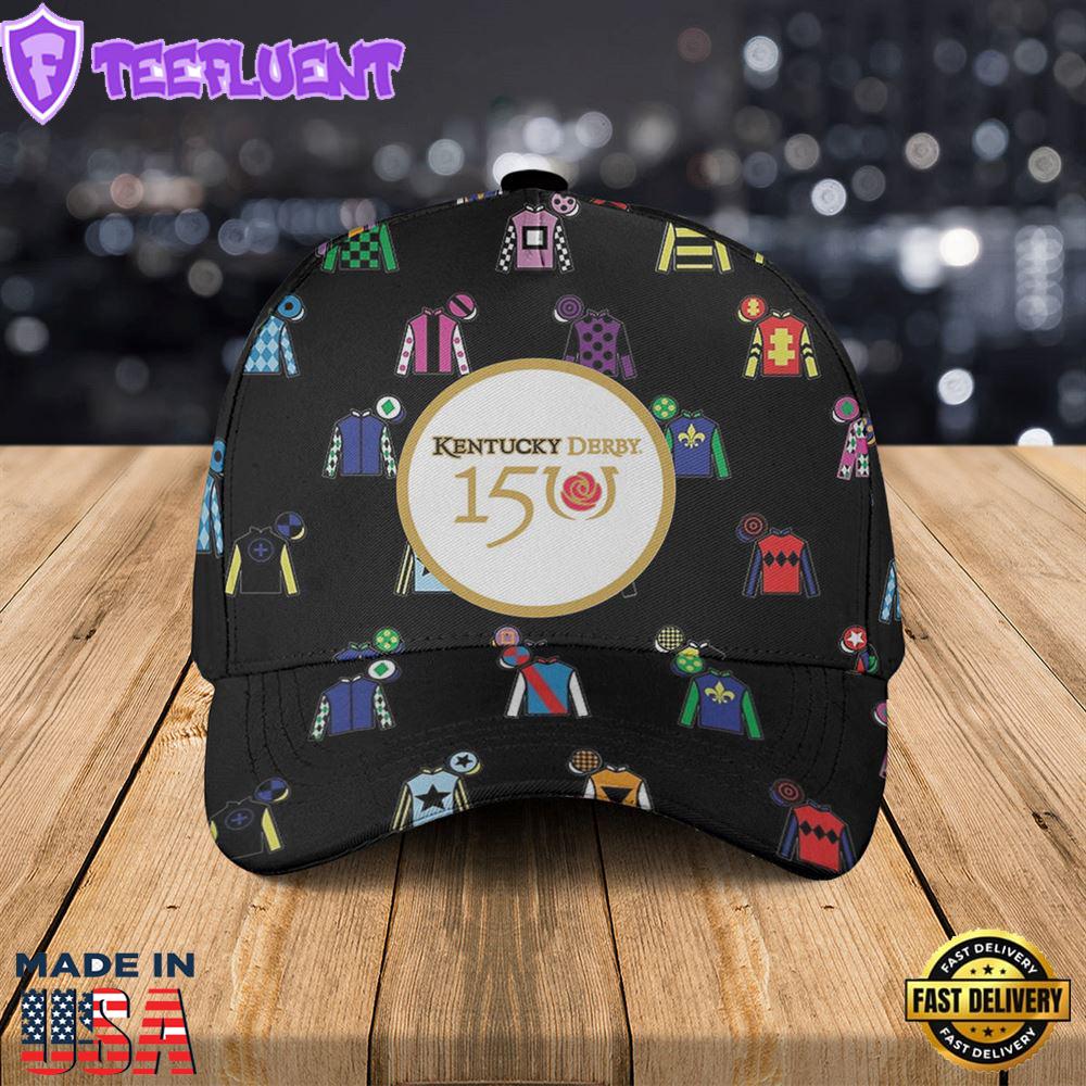 Kentucky Derby 150 Jockey Silks Baseball Cap