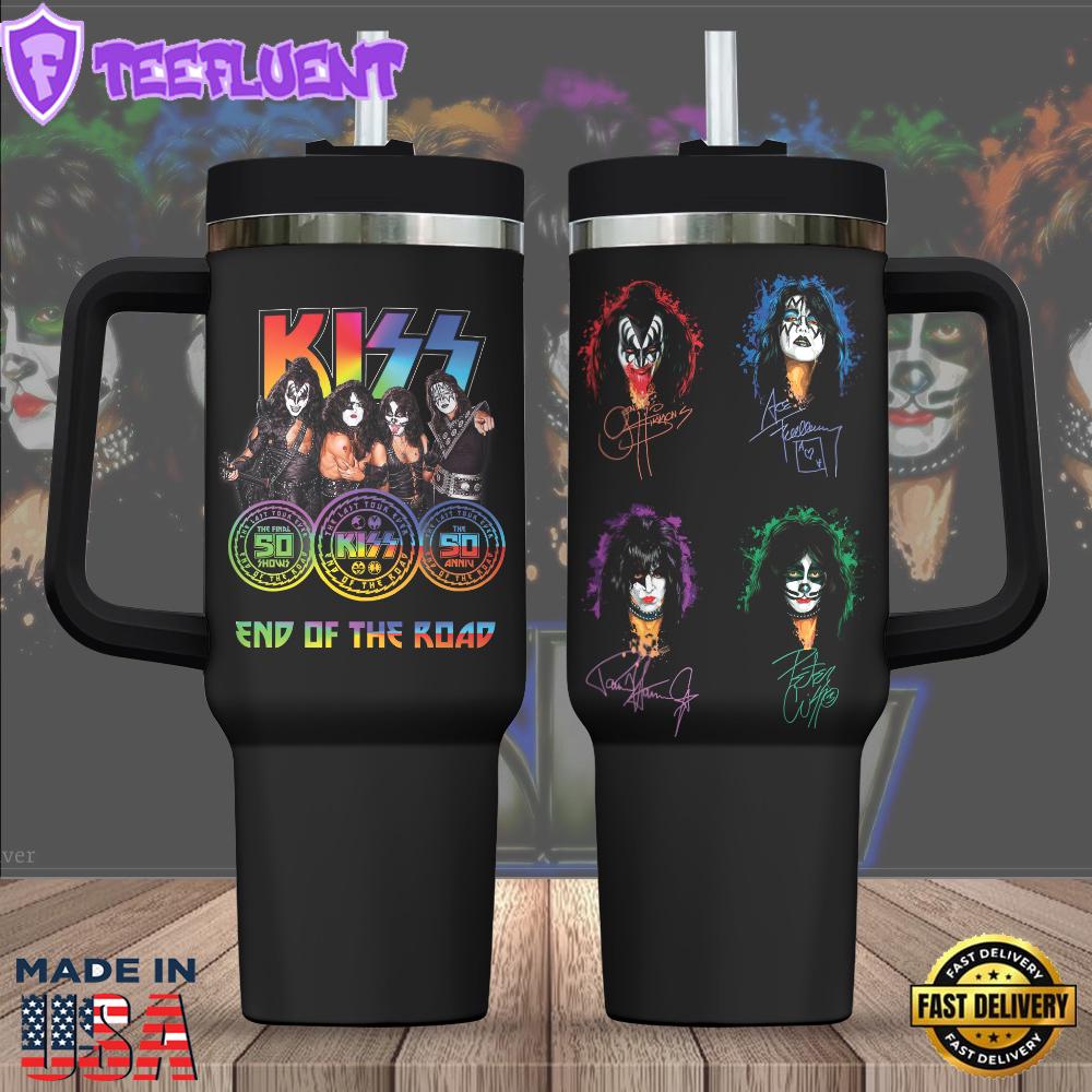 Kiss Band 40oz Stanley Tumbler
