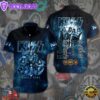Kiss Band Short Sleeve Dress Shirt For Fans