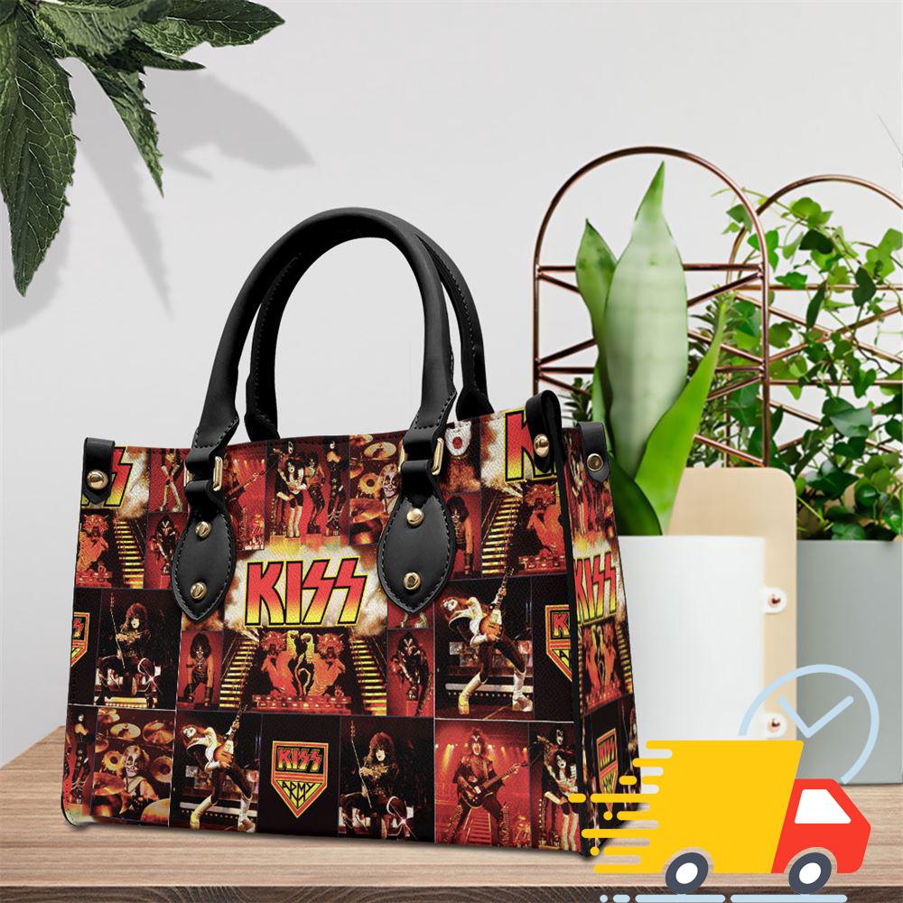 Kiss Colors Rock Band Leather HandBag
