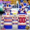 Kitchener Rangers WARMUPS RTown BattleBuilt Combo Hockey Jersey Custom