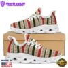 Knitted Christmas Print Pattern White Max Soul Shoes
