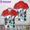 Kubota Excavator Christmas Hawaiian Shirt
