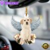 Labrador Retriever Angel Dog Memorial Ornament, Gift For Christmas