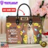 Labrador Retriever Dog All You Need Is Love And A Leather Handbag V018 1