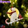 Labrador-Retriever On The Candy Cane Christmas Ornament, Gift For Christmas