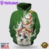 Lady Cat Christmas All Over Print 3D Hoodie For Men And Women