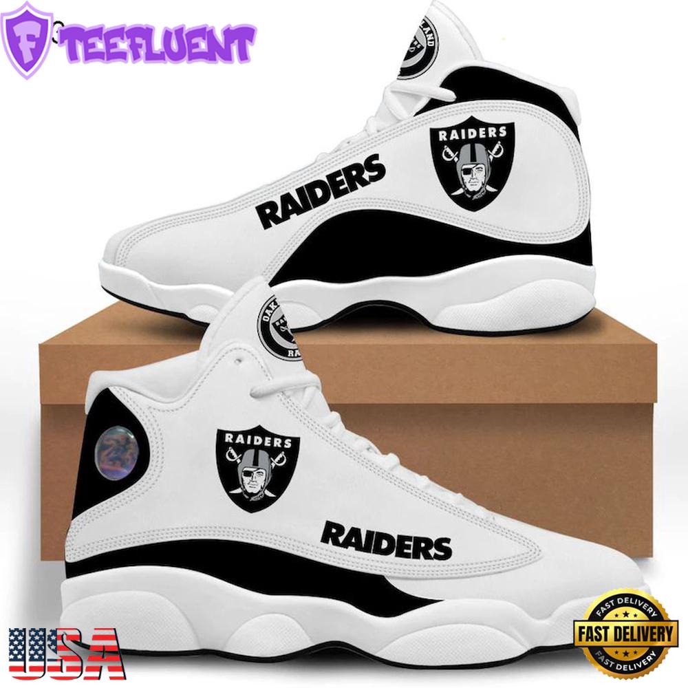 Las Vegas Raiders NFL Air Jordan 13 Shoes - Gift For Fans