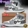 Las Vegas Raiders NFL Nike Logo Design Air Jordan 1 High Top Gift Summer 2 Las Vegas Raiders NFL Nike Logo Design Air Jordan 1 High Top