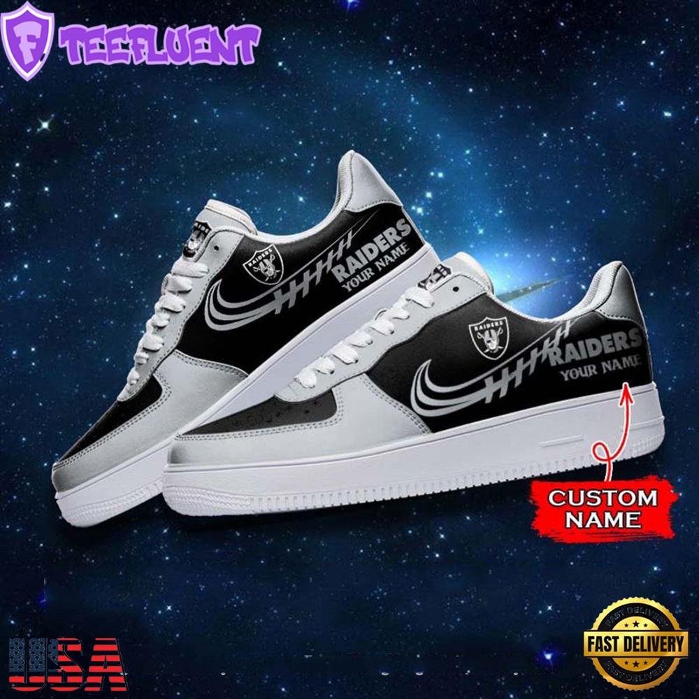 Las Vegas Raiders NFL Personalized Air Force Sneaker