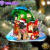 Leonberger With Rudolph's House Christmas Ornament, Gift For Christmas