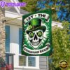 Let the Shenanigans Begin Skull Irish House And Garden Flag