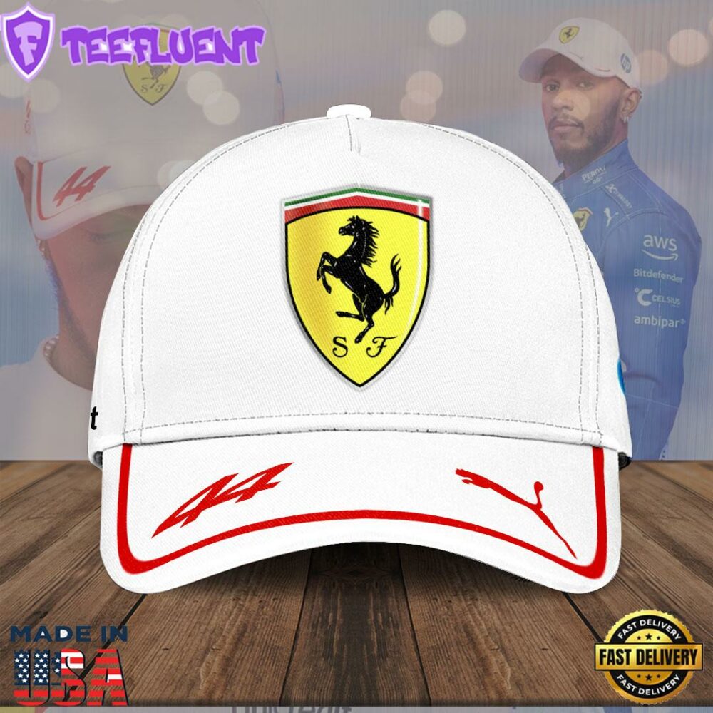 Lewis Hamilton x Scuderia Ferrari Classic Custom 3D Caps