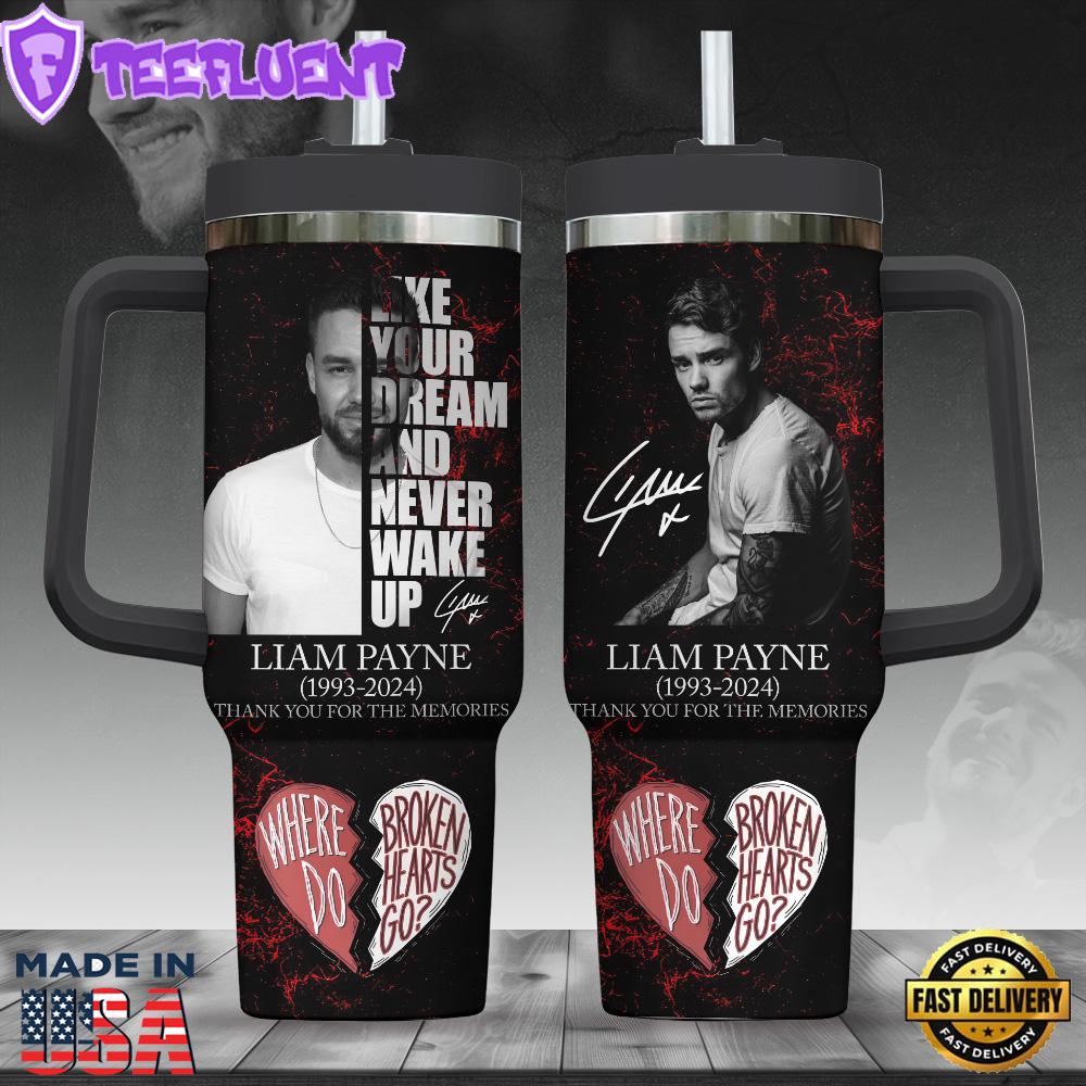 Liam Payne 40oz Stanley Tumbler Summer For Fans