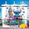 Lilo and Stitch Summer Cartoon Custom Stanley Quencher 40oz Stainless Steel Tumbler With Handle