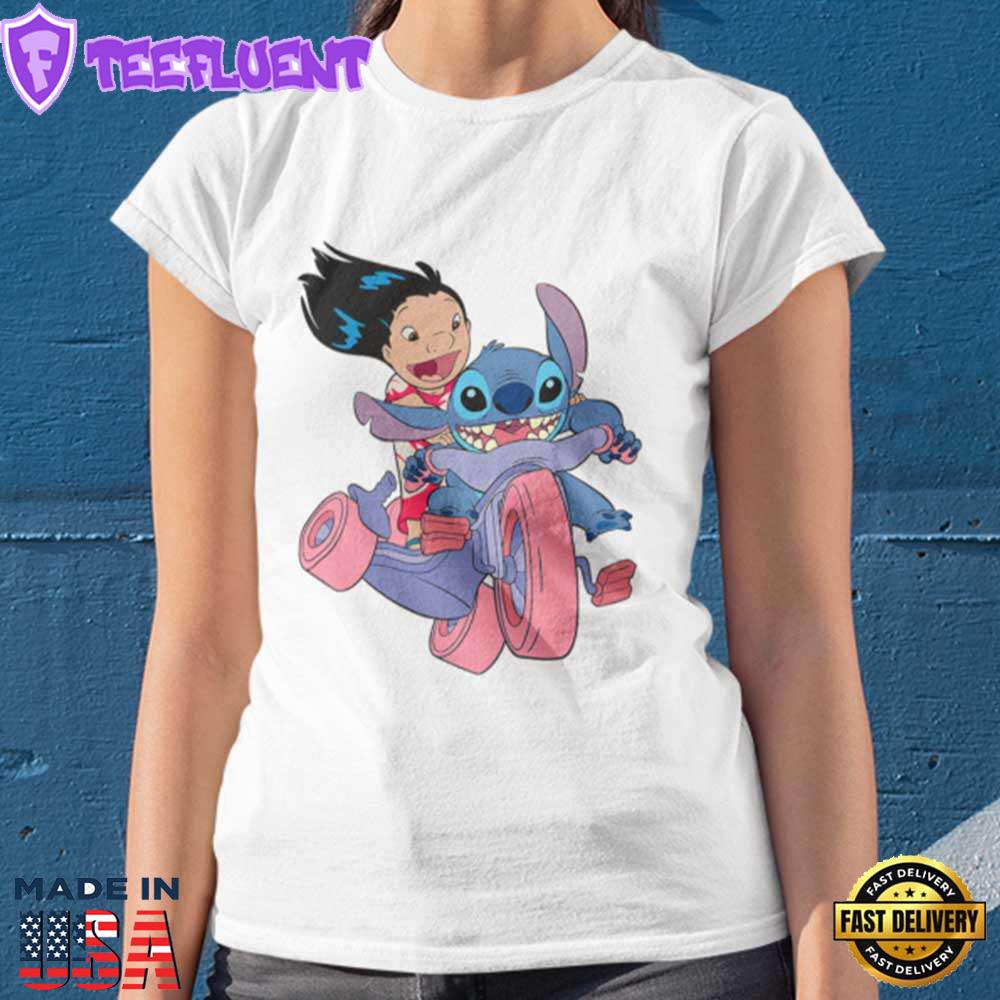 Lilo & Stitch Bike Adventure T-Shirt Disney