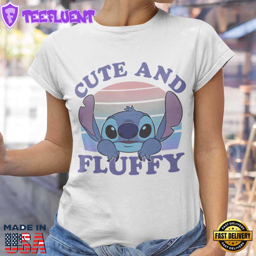 Lilo & Stitch Cute And Fluffy T-Shirt Disney