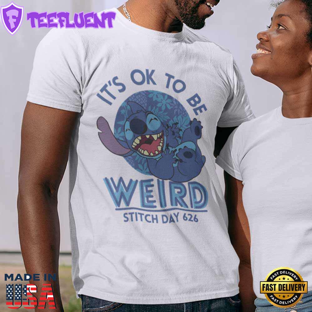 Lilo & Stitch It's OK To Be Weird T-Shirt Disney