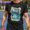 Lilo & Stitch Watercolor Brushstrokes T-Shirt Disney
