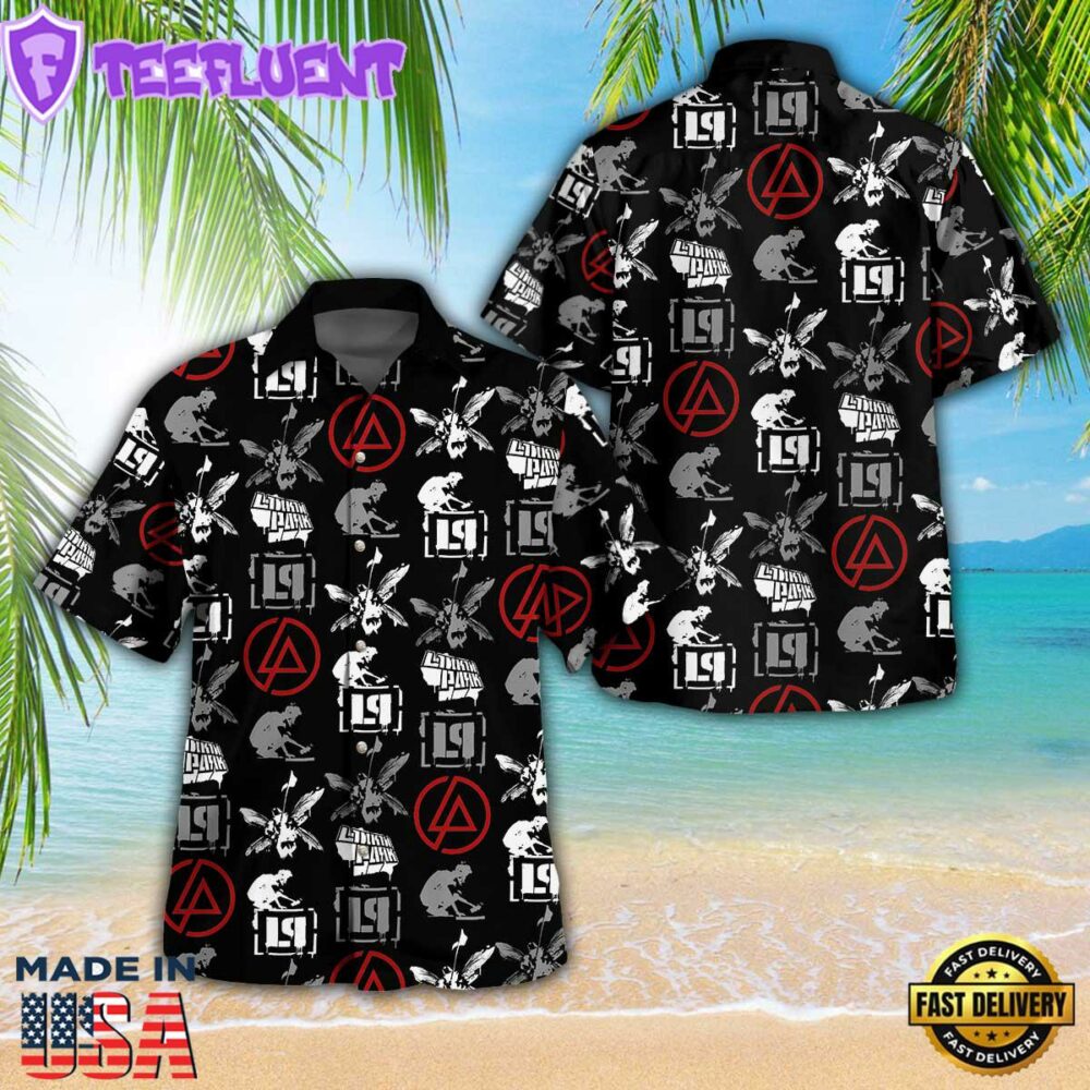 Linkin Park 3D Gift Summer Hawaiian Shirt