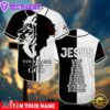 Lion God Black White Jesus Is My God Custom Baseball Jersey