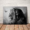 Lion Jesus Christian Canvas Poster Wall Art