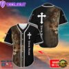 Lion Jesus Cross Custom Baseball Jersey